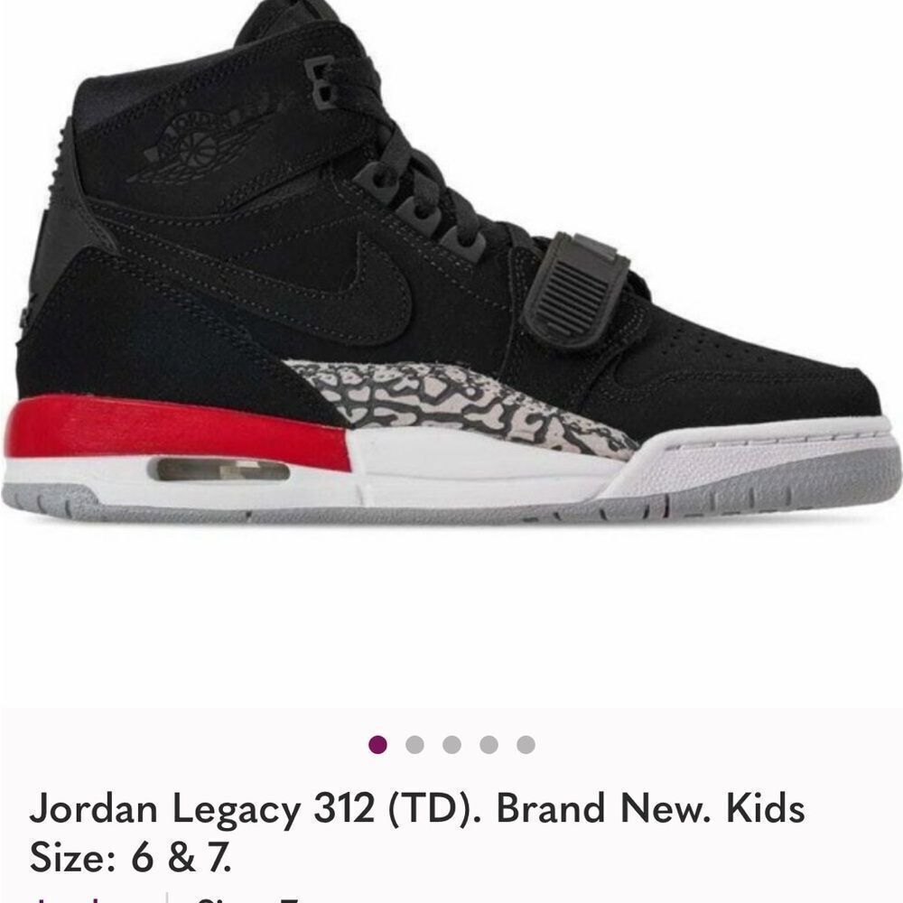 Jordan Legacy 312 (TD). Size 6c - Picture 5 of 7